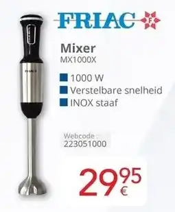Eldi Mixer MX1000X aanbieding