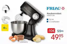 Eldi Keukenrobot KM4075 BK aanbieding