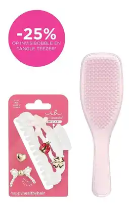 ICI PARIS XL Invisibobble en tangle teezer aanbieding