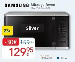 Eldi Microgolfoven aanbieding