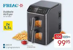 Eldi Dubbele Airfryer aanbieding
