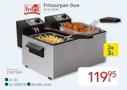 Eldi Frituurpan Duo aanbieding