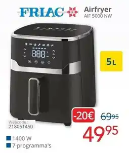 Eldi Airfryer AIF 5000 NW aanbieding