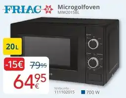 Eldi Microgolfoven MIW2015BL aanbieding