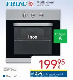 Eldi Multi oven IOM 5000 IX aanbieding