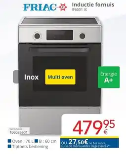Eldi Inductie fornuis aanbieding