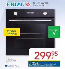 Eldi Multi oven aanbieding