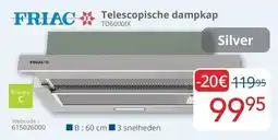 Eldi Telescopische dampkap aanbieding