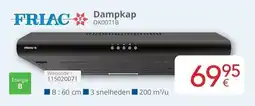 Eldi Friac dampkap DK0071B aanbieding