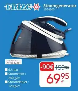 Eldi Stoomgenerator STG6500 aanbieding