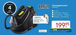 Eldi Stoomgenerator Braun aanbieding