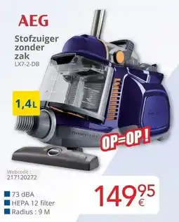 Eldi Stofzuiger zonder zak aanbieding