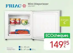 Eldi Mini-Diepvriezer VDV1057 aanbieding
