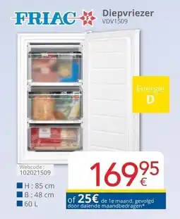 Eldi Diepvriezer aanbieding