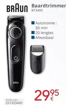 Eldi Baardtrimmer BT3400 aanbieding