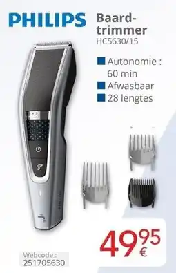 Eldi Baard-trimmer aanbieding