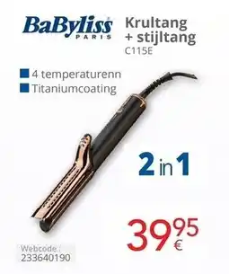Eldi Krultang + stijltang aanbieding