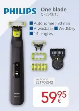 Eldi Philips one blade aanbieding