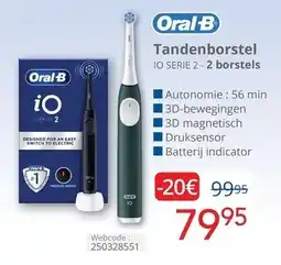 Eldi Tandeborstel io serie 2 aanbieding