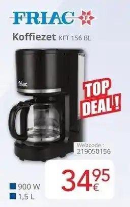 Eldi Koffiezet KFT 156 BL aanbieding