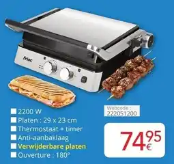 Eldi Grillplaat friac aanbieding