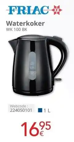 Eldi Waterkoker WK 100 BK aanbieding