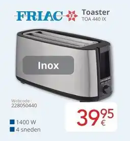 Eldi Toaster TOA 440 IX aanbieding