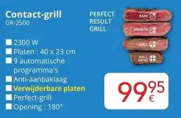 Eldi Contact-grill GR-2500 aanbieding