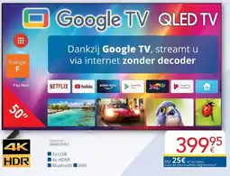 Eldi Google TV QLED TV aanbieding