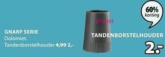 Jysk Gnarp tandenborstelhouder aanbieding