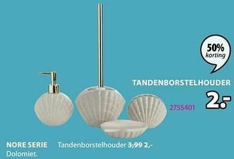 Jysk Nore tandenborstelhouder aanbieding