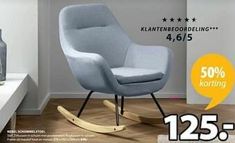 Jysk Nebel schommelstoel aanbieding