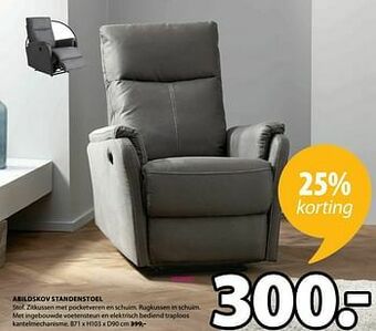 Jysk Abildskov standenstoel aanbieding