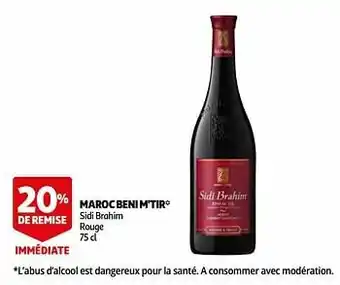 Maroc beni m`tir sidi brahim rouge