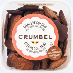 Albert Heijn Crumbel Mini speculoos met melk chocolade bel aanbieding
