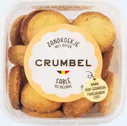 Albert Heijn Crumbel Zandkoekjes met boter bel aanbieding