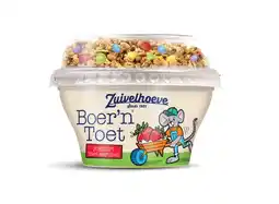 Albert Heijn Zuivelhoeve Boer'n toet yoghurt met aardbei aanbieding