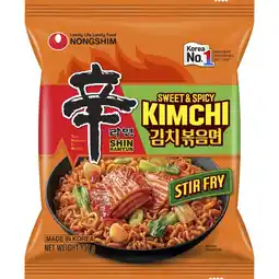 Albert Heijn Nongshim Shin ramyun kimchi stir fry aanbieding