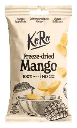 Albert Heijn KoRo Freeze-dried mango aanbieding