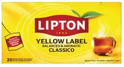 Albert Heijn Lipton Yellow label aanbieding
