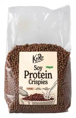Albert Heijn KoRo Soy protein crispies cocoa aanbieding