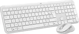 Coolblue Logitech MK950 Signature Slim Draadloze Toetsenbord en Muis Combo Azerty Wit aanbieding