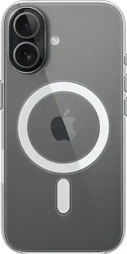 Coolblue Apple iPhone 17 Back Cover met MagSafe Transparant aanbieding