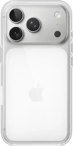 Coolblue Apple iPhone 17 Pro Back Cover avec MagSafe Transparent aanbieding