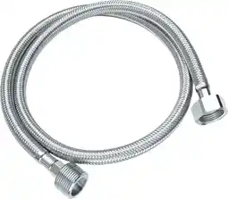 Coolblue Scanpart Rallonge de Tuyau d'Arrivée d'Eau Métal 2 Mètres aanbieding