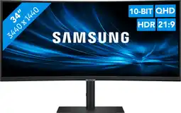 Coolblue Samsung ViewFinity S6 S65UC LS34C652UAUXEN Incurvé aanbieding
