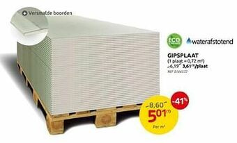 Brico Gipsplaat aanbieding