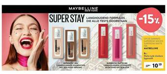 Di Maybelline aanbieding