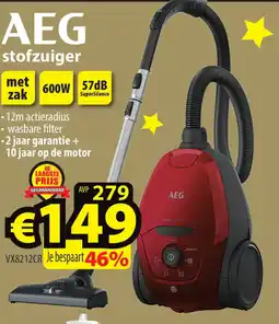 ElectroStock stofzuiger aanbieding