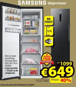 ElectroStock samsung diepvriezer aanbieding